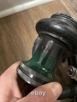 ELKHART 2.5 Buse de tuyau de jeu avec arrêt SHUTOFF Poignée Cleve 3.078.8 Tuyau d'incendie 1 1/4