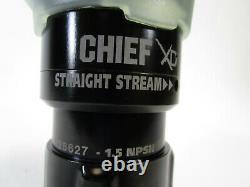 Elkhart Brass Chief XD Fire Hose Buzzle Fog / Flush Straight Stream 160gpm 50psi