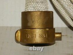 Elkhart Brass Ex3450 100' Fire Man Station Camion 250 Psi Hose Red Buse Raccordement