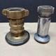 Elkhart Brass Mfg Co Buse D&rsquo;incendie Vintage, Presque 4 Lb + Buse Bonus