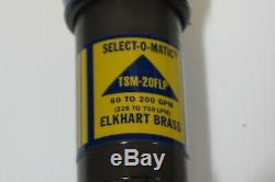 Elkhart Brass Select-o-matic Tsm-20flp Tip Buse Tuyau D'incendie Avec Poignée Pistolet
