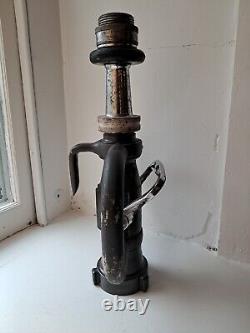 Elkhart ENG 2 Buse d'incendie 4 1/8 en laiton Playpipe Ladder Hook Arkon Utilisé