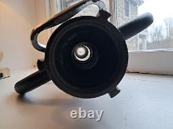 Elkhart ENG 2 Buse d'incendie 4 1/8 en laiton Playpipe Ladder Hook Arkon Utilisé
