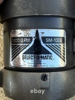 Elkhart SM-100E Select-O-Matic 1000GPM Buse Électronique pour Tuyau d'Incendie Vapeur/Brouillard