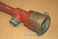 Embouchure de camion de pompier ELKHART MFG GPM 95 Mousse Éducteur en ligne Hoses Appareil 1940's