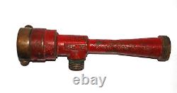 Embout de lance à incendie ELKHART MFG GPM 95 Mousse Éducateur en Ligne Tuyaux de l'appareil des années 1940