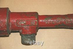 Embout de lance à incendie ELKHART MFG GPM 95 Mousse Éducateur en Ligne Tuyaux de l'appareil des années 1940