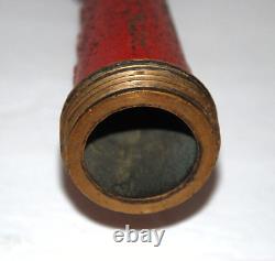 Embout de lance à incendie ELKHART MFG GPM 95 Mousse Éducateur en Ligne Tuyaux de l'appareil des années 1940