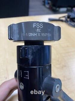 Embout de tuyau d'incendie Twister TFT Task Force Tips DS1040 double 10 et 40 GPM 1.5'