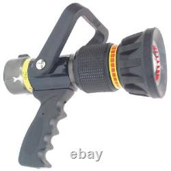 Embout de tuyau d'incendie VIPER CG2510-95, poignée d'arrêt, aluminium 4YLK9