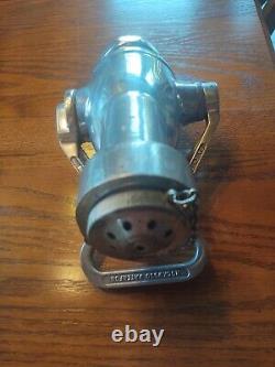 Embout de tuyau d'incendie vintage en brouillard d'eau - Rockwood Sprinkler Co