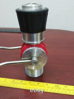 Embouts de tuyau d'incendie en aluminium AL de 2 pouces avec filetage mâle, embout brouillard / jet, neuf GC-15