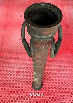 Enrouleur de tuyau avec poignée en laiton pour lance à eau de service incendie 25,5.