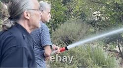Ensemble Maison Sûre contre le Feu Comprenant 1 Tuyau d'Attaque, Robinet de Borne, Clé, Buse