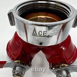 Ensemble Maison Sûre contre le Feu Comprenant 1 Tuyau d'Attaque, Robinet de Borne, Clé, Buse