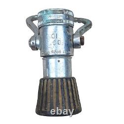 Équipement de lutte contre les incendies Vintage Brass Fire Elkhart Nozzle