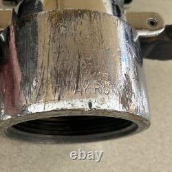 Gicleur de tuyau d'incendie vintage Akron Chrome Brass 1 -1/8 pouces