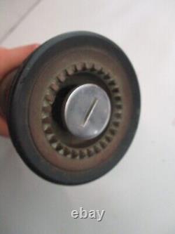 Goujon de tuyau d'incendie Elkhart Brass 3 x 14 brouillard jet droit VINTAGE grand