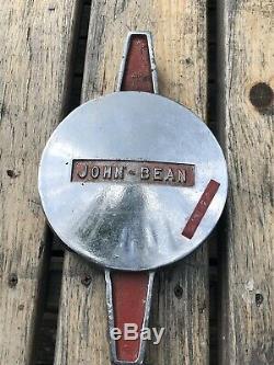 Grand John Bean En Laiton Chromé Feu Moteur De Camion Tuyau De Pompe Cap Vintage