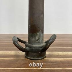 Grosse buse de feu en laiton vintage