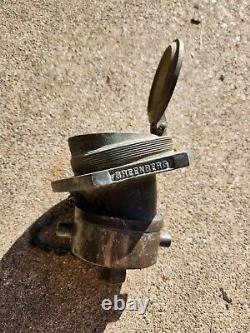 Hydrant d'incendie en laiton massif Vintage Greenberg's Sons rare de l'Overland Hotel de Reno