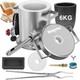 Kit De Four De Fusion De M&eacute;tal Au Propane 6 Kg Pour Coul&eacute;e D&rsquo;or, D&rsquo;argent, De Cuivre Et D&rsquo;aluminium