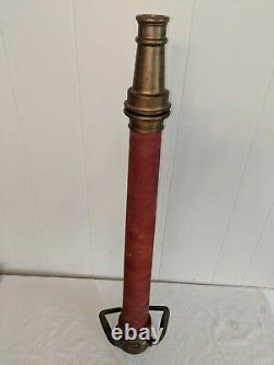 Laiton 31 Jouer Pipe Fire Buse Avec Windings Rouge Original Réel 31 1/2