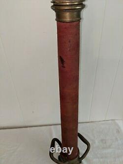 Laiton 31 Jouer Pipe Fire Buse Avec Windings Rouge Original Réel 31 1/2