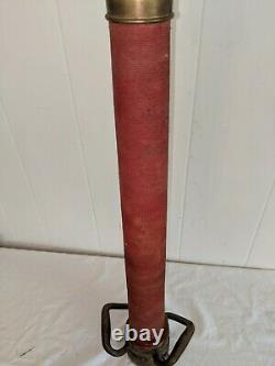 Laiton 31 Jouer Pipe Fire Buse Avec Windings Rouge Original Réel 31 1/2