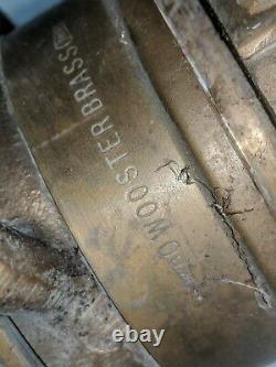 Laiton 31 Jouer Pipe Fire Buse Avec Windings Rouge Original Réel 31 1/2
