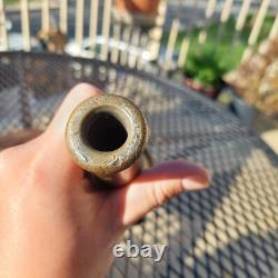 Lally Co. Buse de feu en laiton massif de 9 pouces antique rare collection lourde