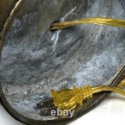 Lampe d'extincteur d'incendie en laiton Vintage Foamite Crusader Elmira New York