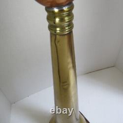 Lampe de Bouchon de Tuyau de Pompier Vintage Fonctionnelle Nouveau Glasgow Dept 17