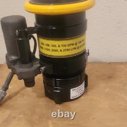 Lance à incendie Elkhart Brass 6000-700E 2,5 NH 700 GPM 12VDC