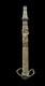 Lance D&rsquo;incendie Vintage Powhatan En Laiton, Enroul&eacute;e De Corde, Ranson, Virginie-occidentale, 3,085 &times; 6