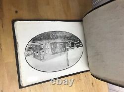 Livre de photos relié sur l'affichage de l'usine de tuyaux et de buses d'incendie Antique Pearse