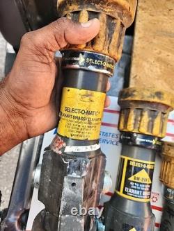 Lot de (4) BUSES D'INCENDIE ELKHART BRASS SM-20F, SM-20FG, SM 10F