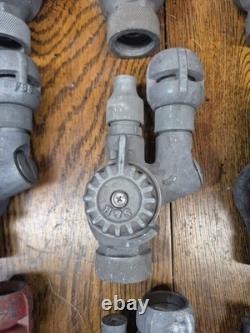 Lot de 9 buses Twin Tip S&H pour foresterie FFS avec filets NPSH 1, 3/4. D'occasion