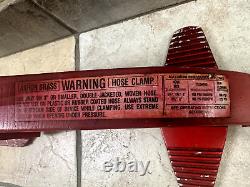 Pince de serrage de tuyau d'incendie Akron Outil d'extinction des incendies ancien