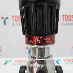 Pistolet de prise en main Protek 372-bc Buse industrielle pour ligne d'extinction incendie 100 Psi 7 Bar