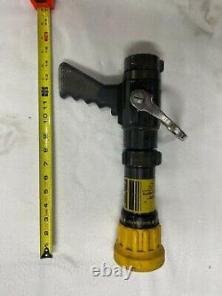 Poignée En Laiton Select-o-matic Sm-20fg Pistolet 1,5 200 Gpm Boussole De Tuyau D'incendie