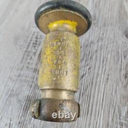 Pompier Lot de 5 Buses Vintage 2 Buses en Laiton Akron Fog 3 Inconnues