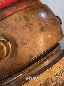 Powhatan Brass Works Vintage 6 Réducteur à 3 Pompiers Équipement Lourd Rare