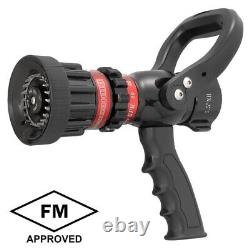 Protek 366, Pistolet à poignée en S pour le débit sélectif de 1 1/2 NST pour les tuyaux d'incendie structurels