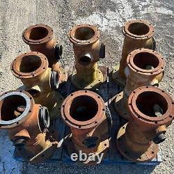 RÉCUPÉRATION DES BORNES D'INCENDIE MUELLER, Lot de 8, 23 pouces de haut, 123 lbs chacune, 1986