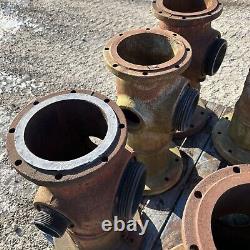 RÉCUPÉRATION DES BORNES D'INCENDIE MUELLER, Lot de 8, 23 pouces de haut, 123 lbs chacune, 1986