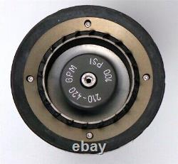 Raccord de tuyau d'incendie POK Turbokador Nozzle 210-420 GPM 100 PSI