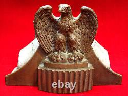 Rare, Winchester laiton, aigle, camion de pompiers, support de contrôle de tuyau d'incendie, rack