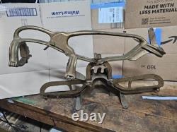 Rare commande de tuyau de camion de pompiers Elkhart Brass avec aigle