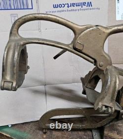 Rare commande de tuyau de camion de pompiers Elkhart Brass avec aigle